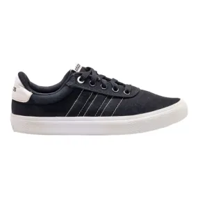 ADIDAS Low Top Trainers Black Canvas Womens UK 4