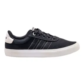 ADIDAS Low Top Trainers Black Canvas Womens UK 4