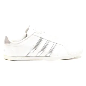ADIDAS Low Top Trainers White Leather Womens UK 8