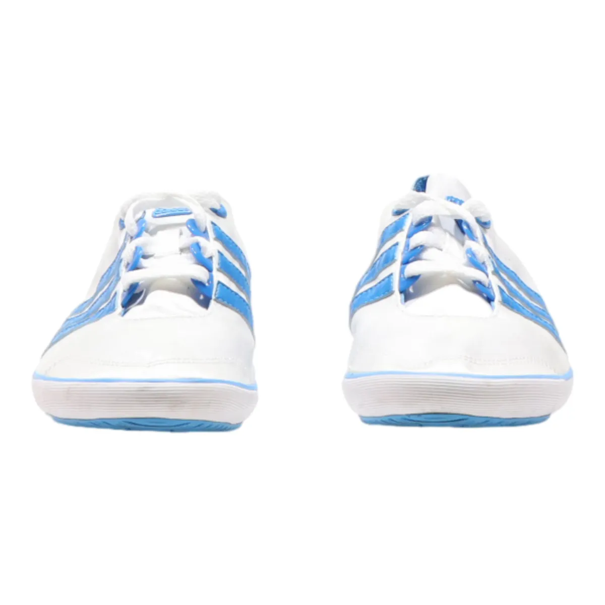ADIDAS Low Top Trainers White Synthetic Womens UK 5.5