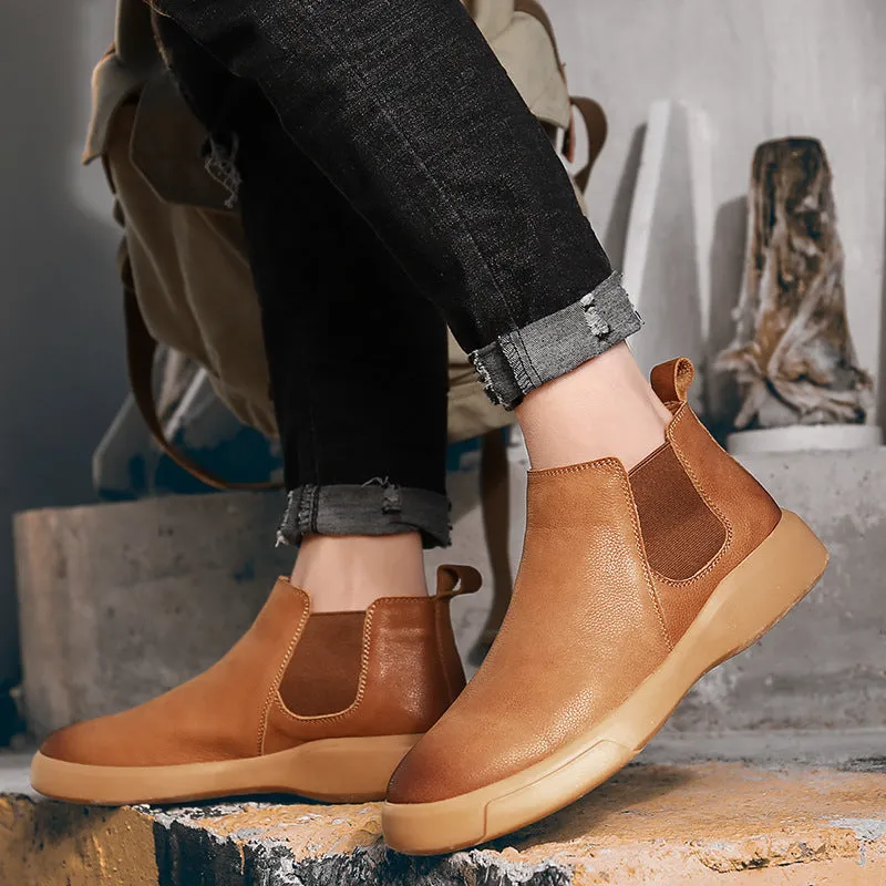 Aule High-Top Ankle Boots