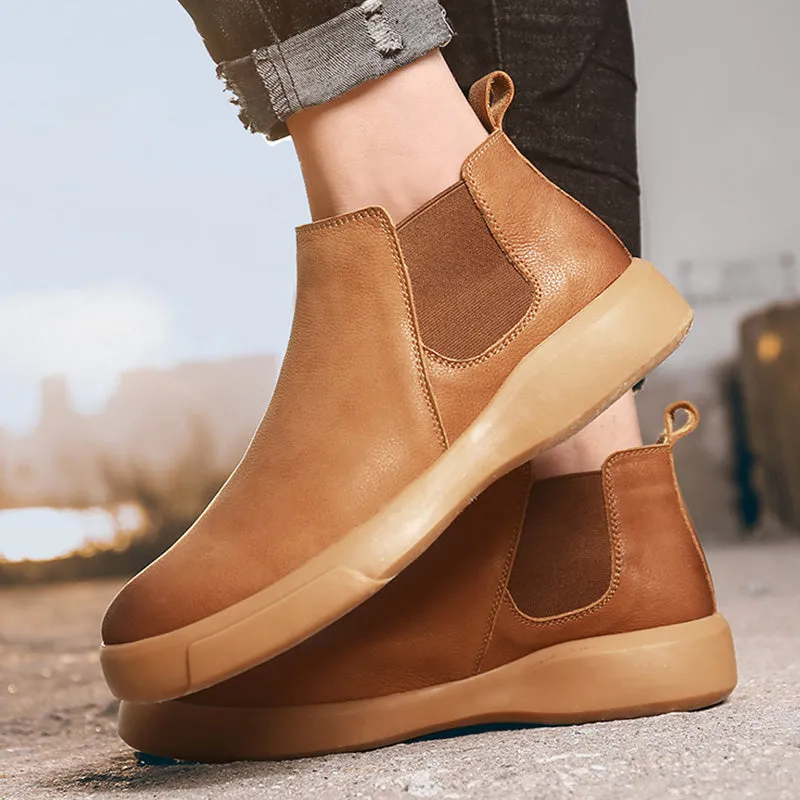 Aule High-Top Ankle Boots