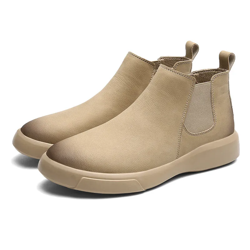 Aule High-Top Ankle Boots