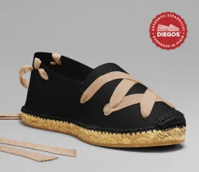 Black classic espadrilles