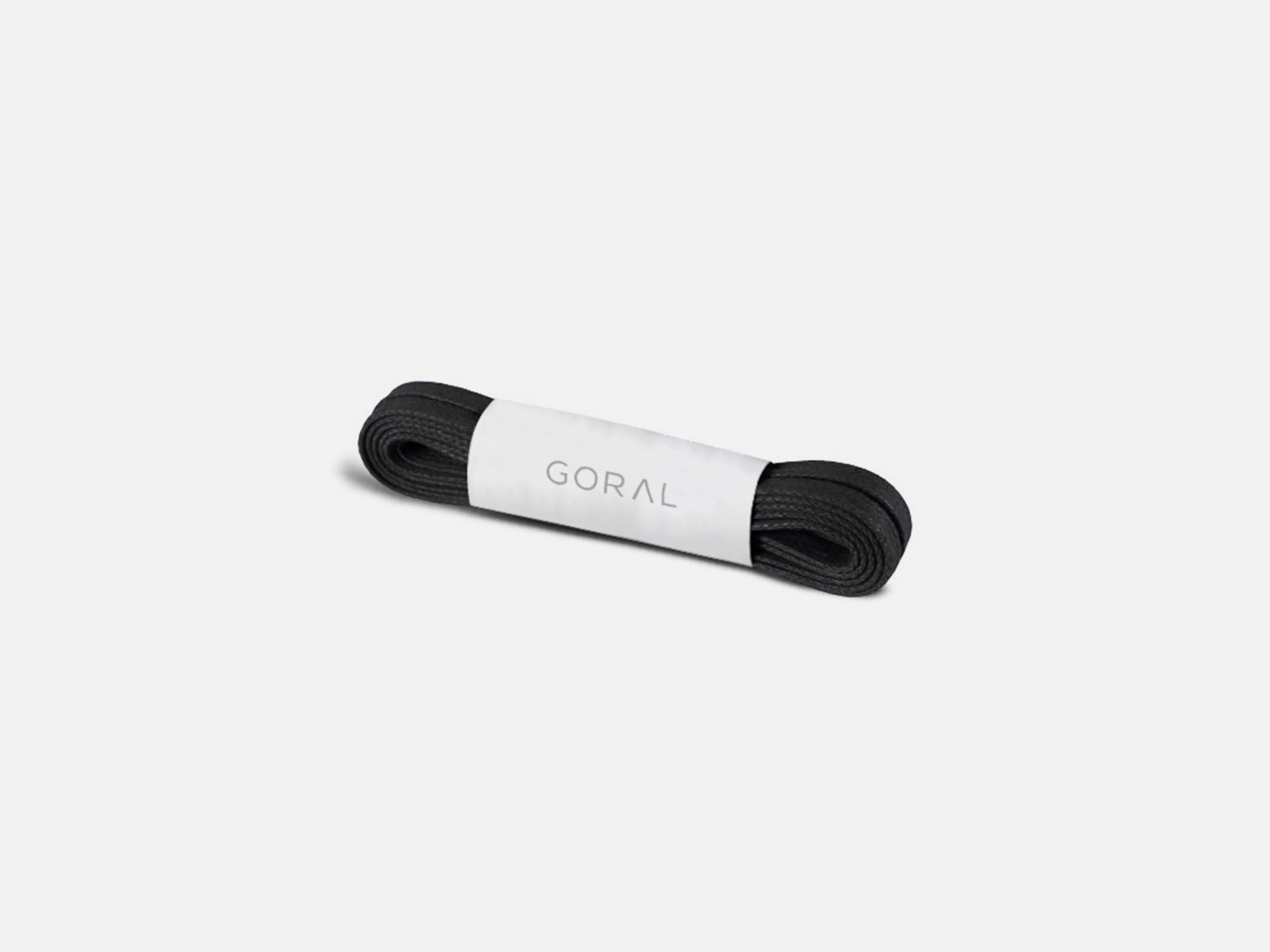 Black Waxed Cotton Flat Laces - 120cm