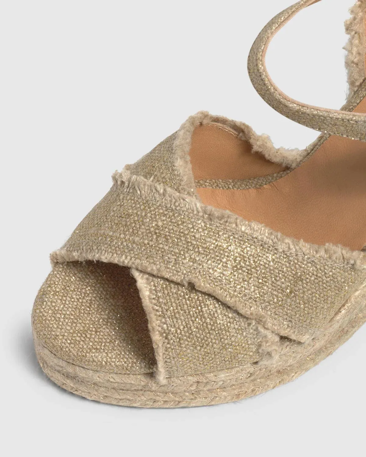 Bromelia 8 Gold Espadrilles