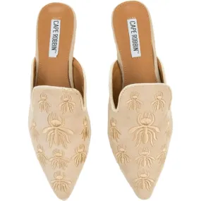 Cape Robbin Cell-18 Beige Mules Nude