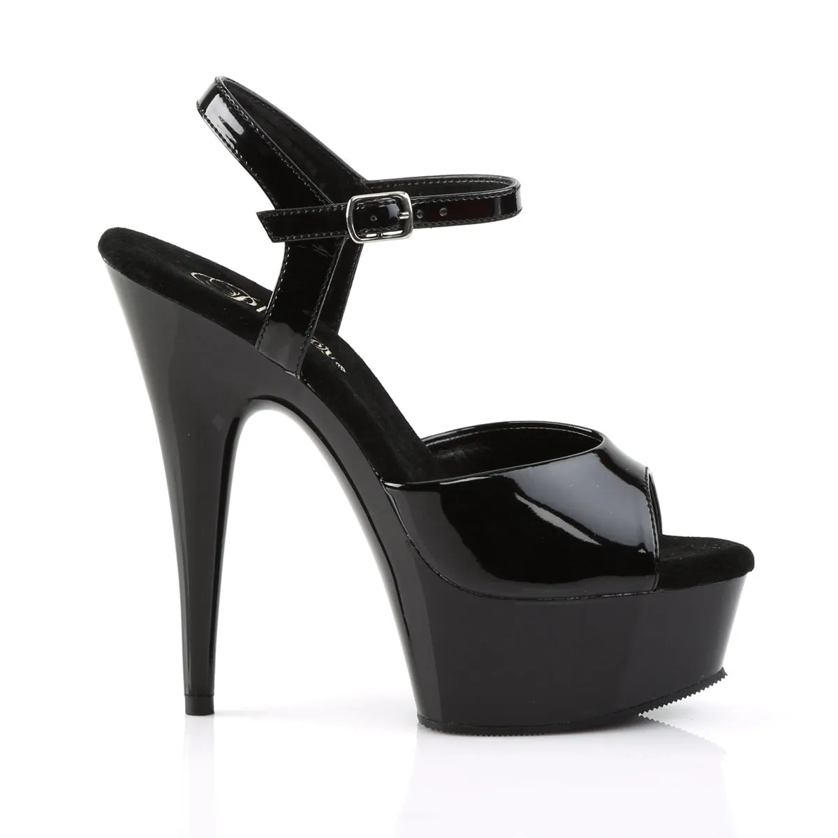 Delight-609 Black PA Platform Heels
