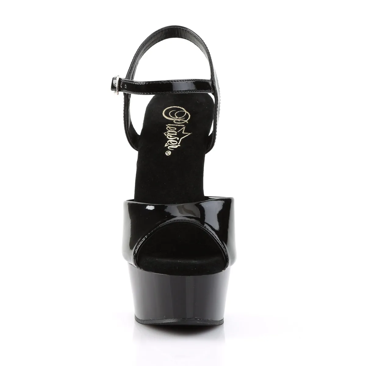 Delight-609 Black PA Platform Heels