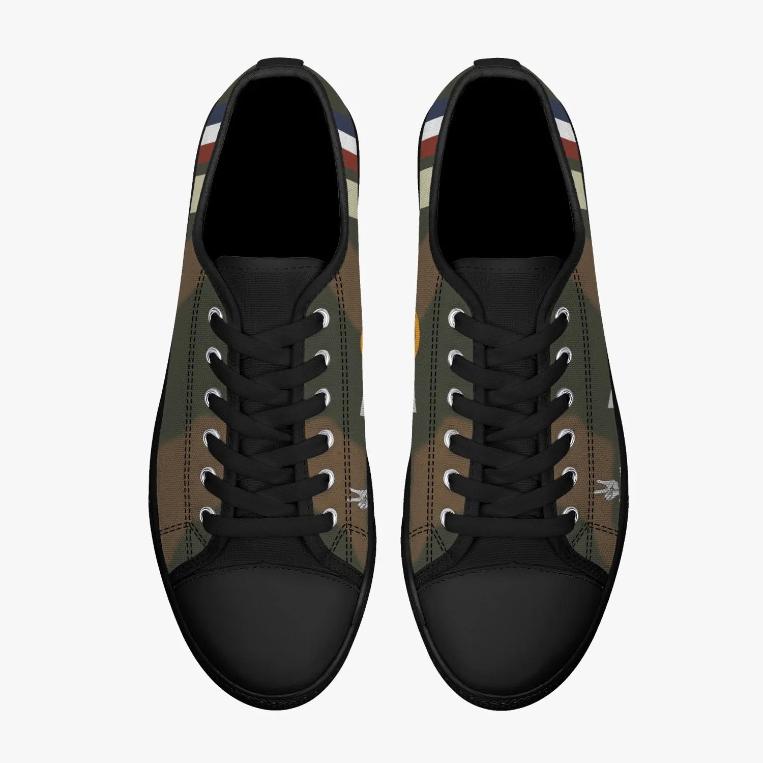 Eric Lock Spitfire Low Top Canvas Trainer