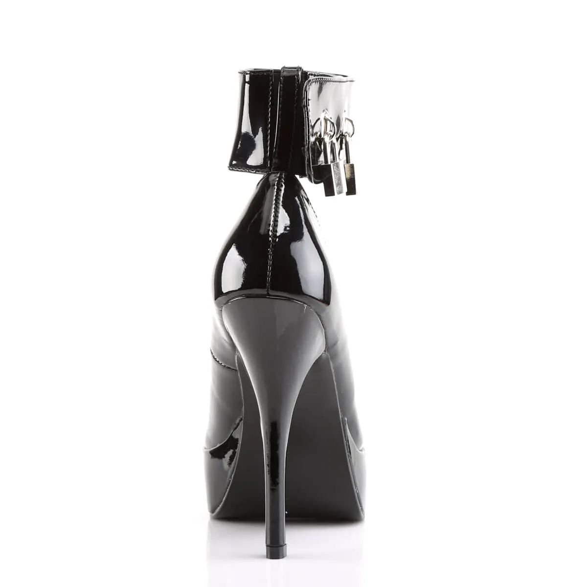 INDULGE-534 Padlock High Heels