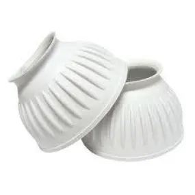 L White Bell Equus Over Reach Boots