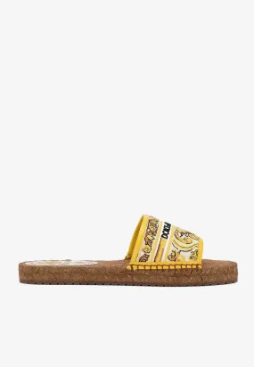 Majolica Embroidery Espadrilles