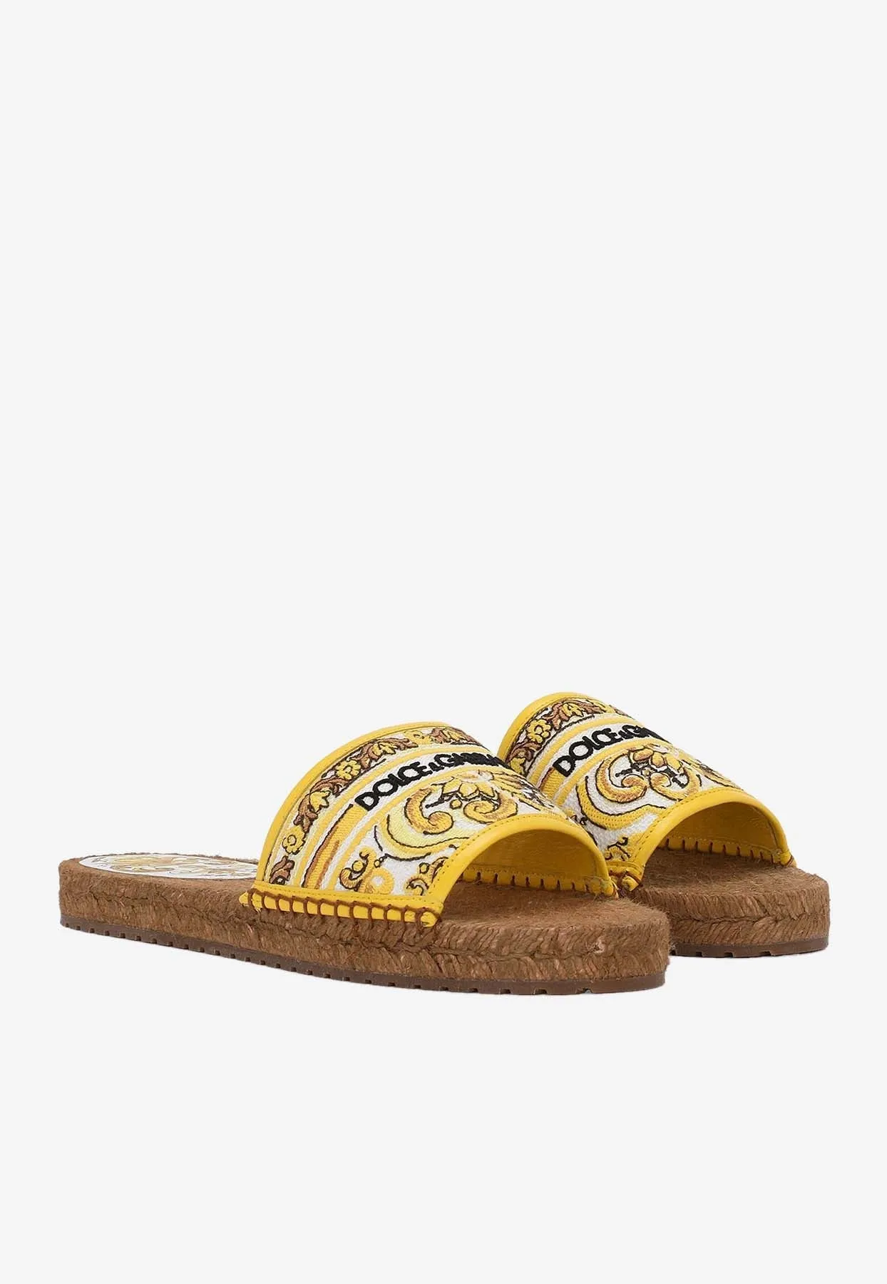 Majolica Embroidery Espadrilles