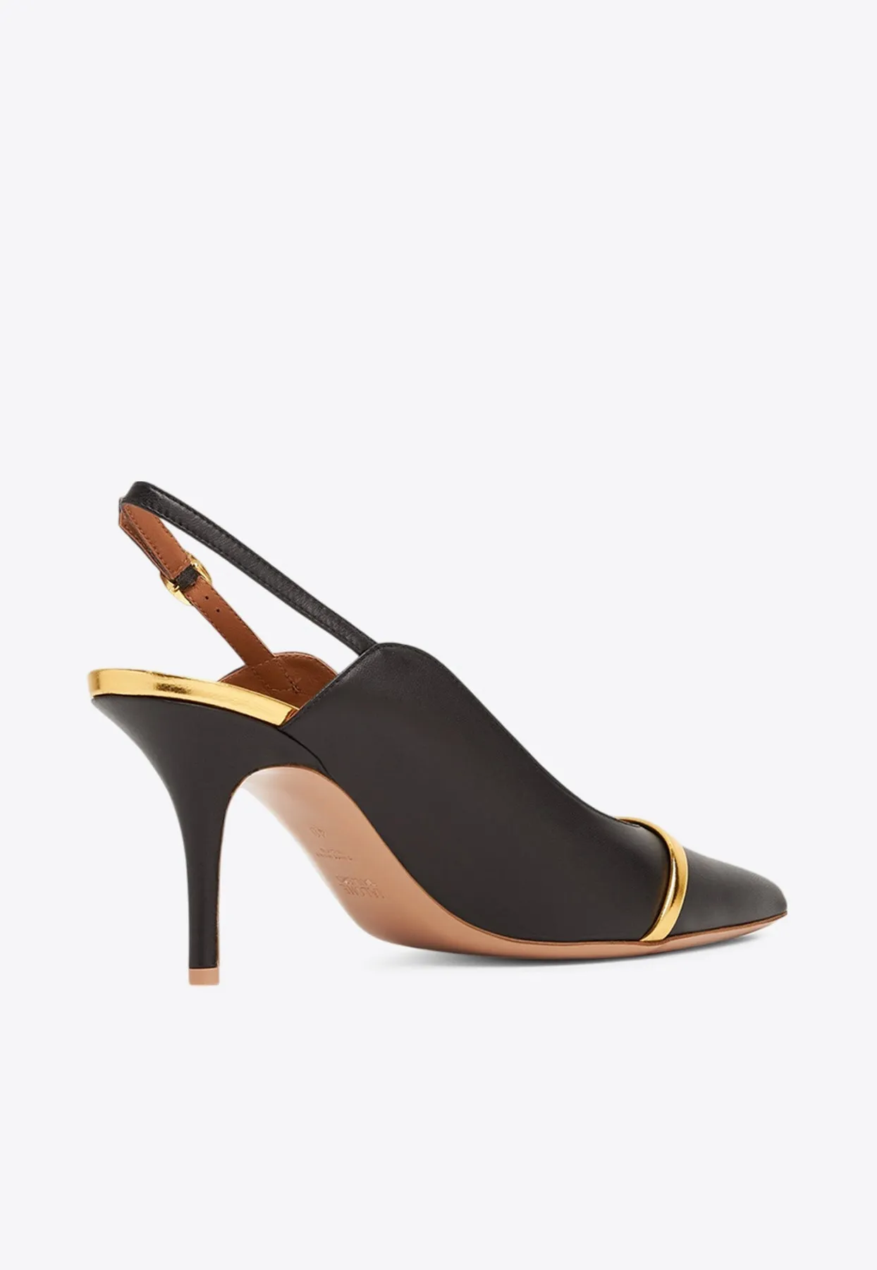 Marion 70 Slingback Pumps in Leather