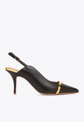 Marion 70 Slingback Pumps in Leather