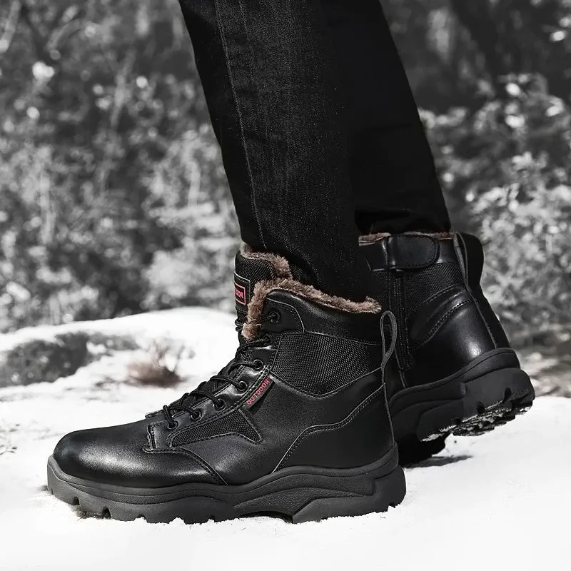 Men's Ankle Waterproof Military Boots