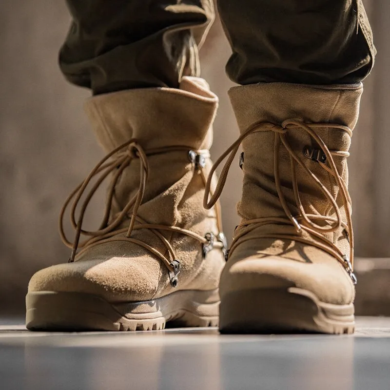 Men's Vintage High-top Desert Boots