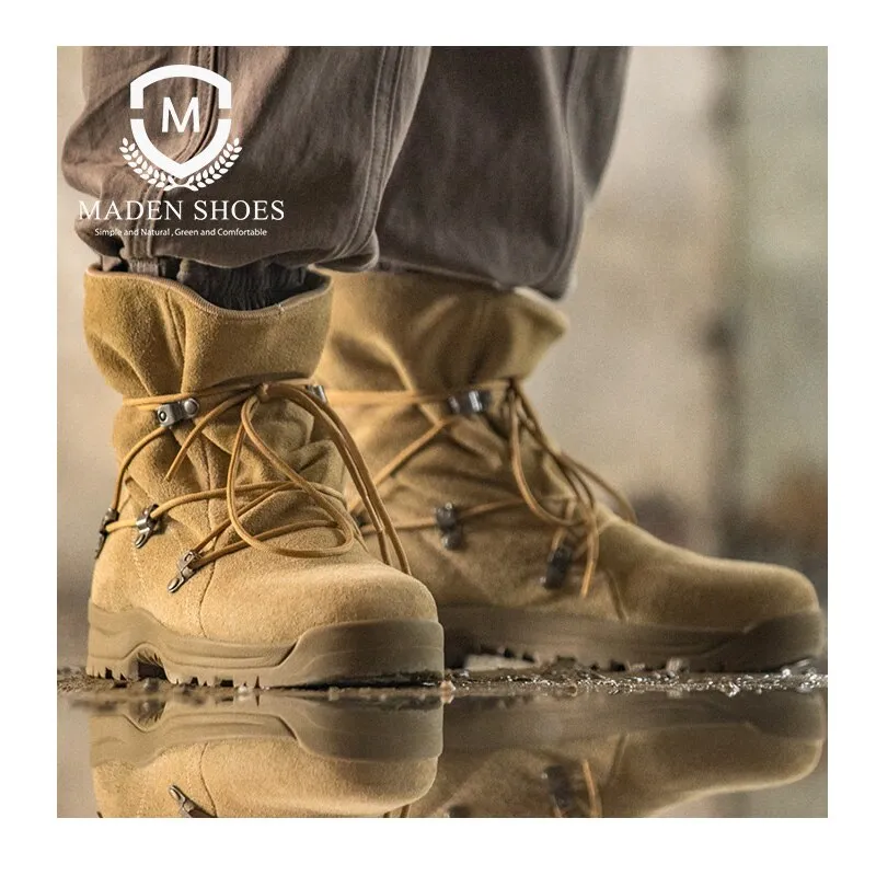 Men's Vintage High-top Desert Boots