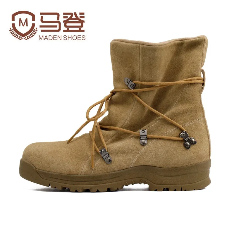 Men's Vintage High-top Desert Boots