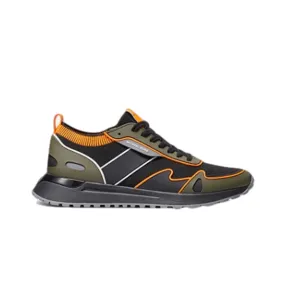 Michael Kors Miles Mixed-Media Trainers