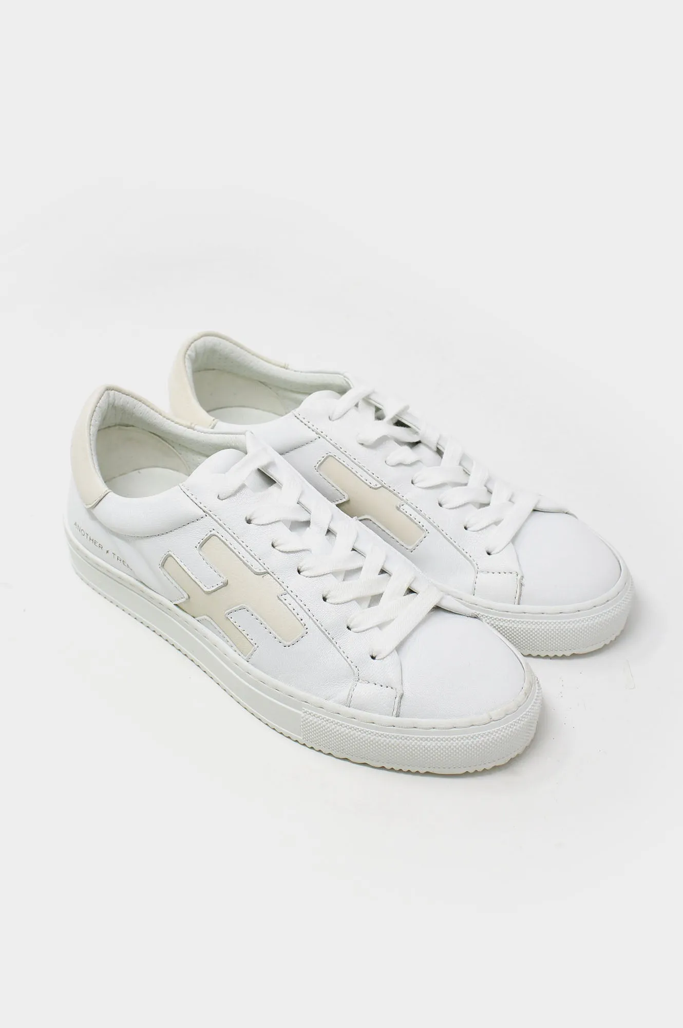 Paris Low Top Trainers | Beige
