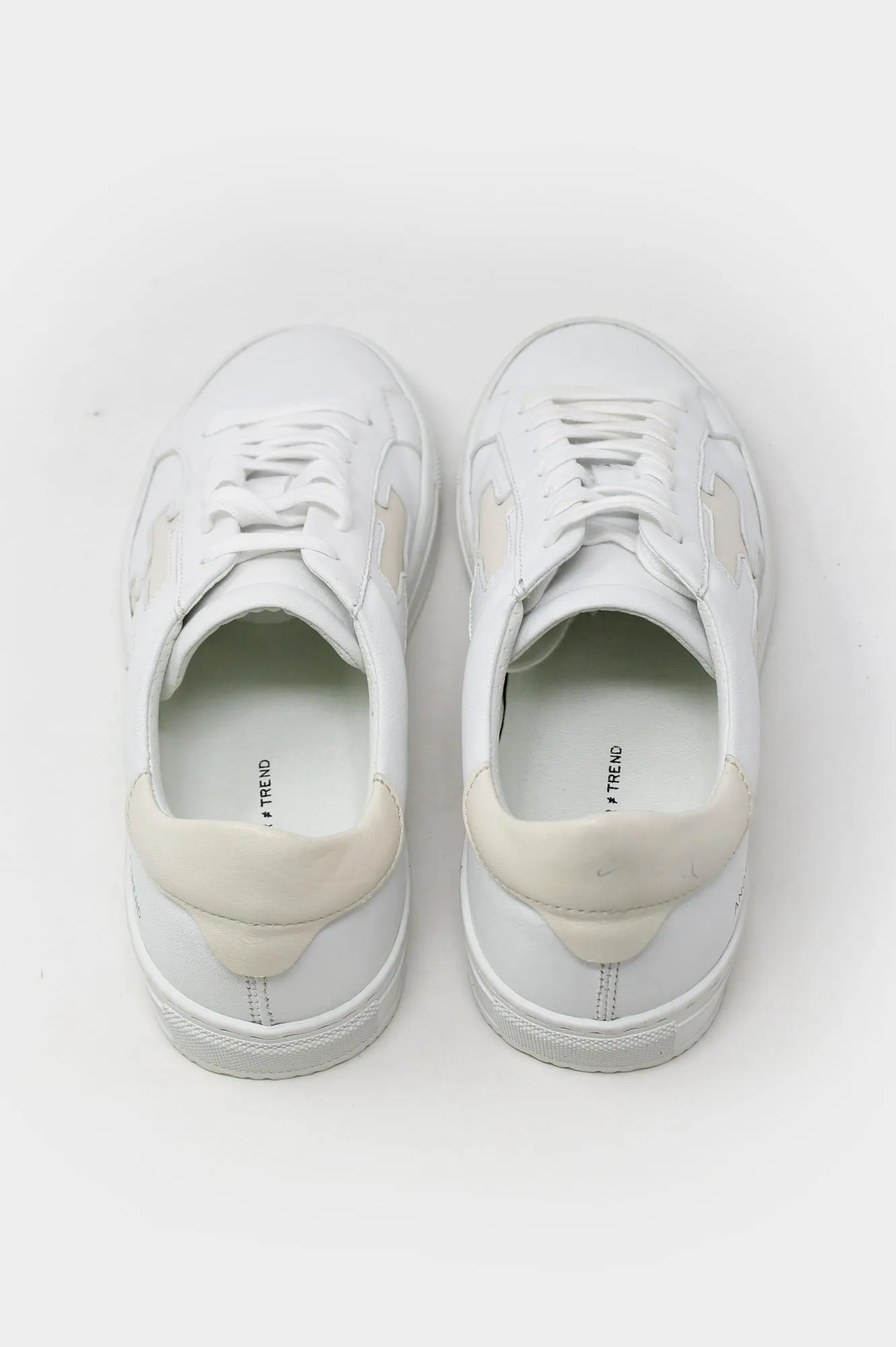 Paris Low Top Trainers | Beige
