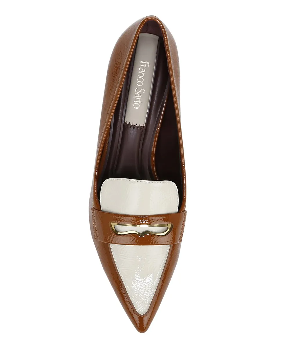 Remi Cognac Patent Franco Sarto Pumps