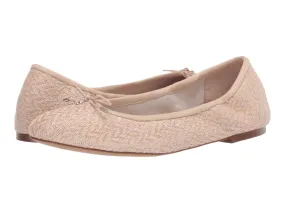 Sam Edelman Felicia Sand Slip-On Rounded Toe Flexible Ballet Comfortable Flat