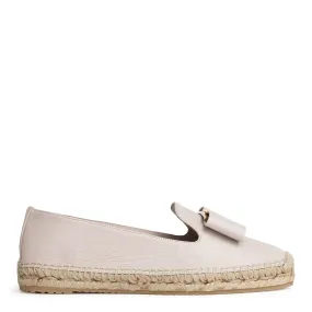 Sannio off-white leather espadrilles