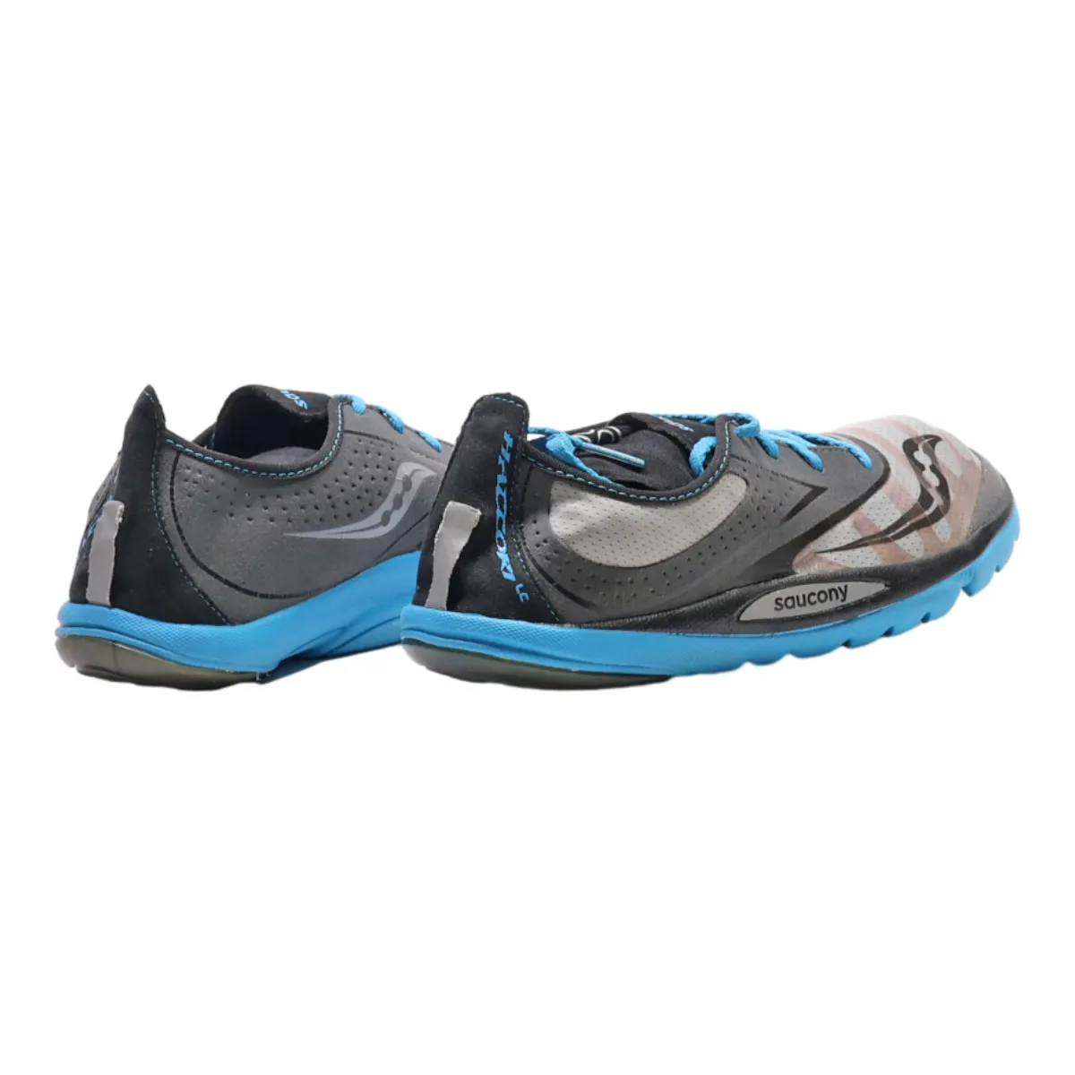 SAUCONY Low Top Trainers Grey Synthetic Womens UK 6.5