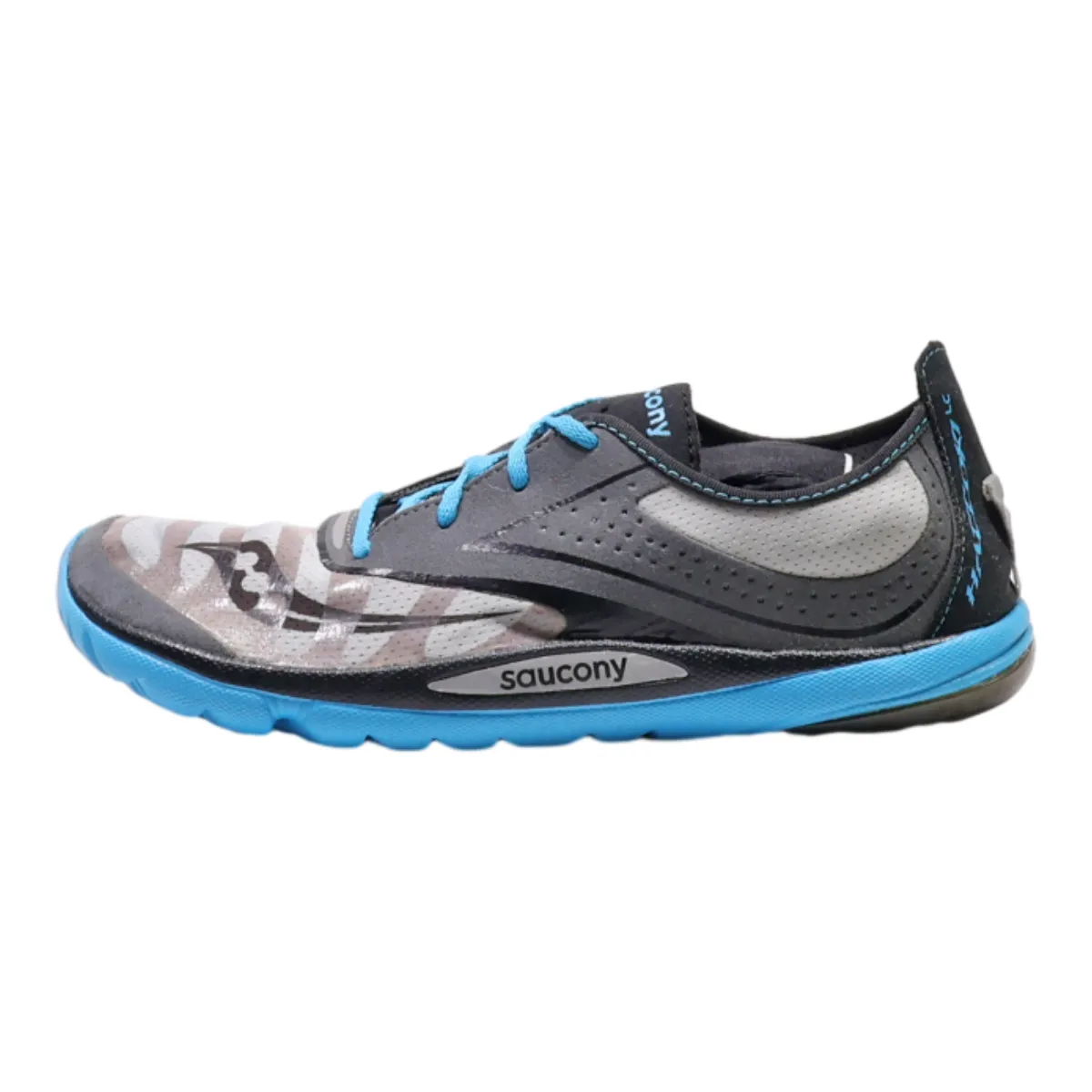 SAUCONY Low Top Trainers Grey Synthetic Womens UK 6.5