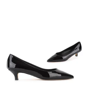 *UK size 1 - SISARA - black, 4cm heels