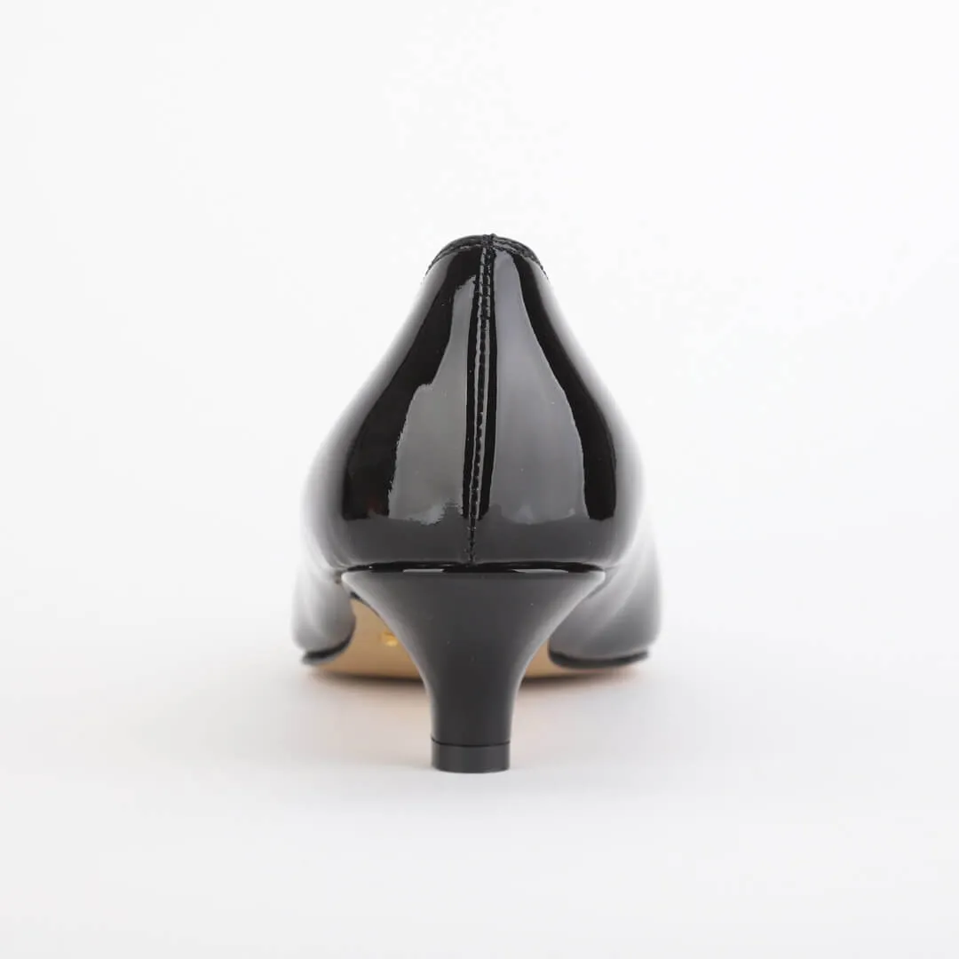 *UK size 1 - SISARA - black, 4cm heels