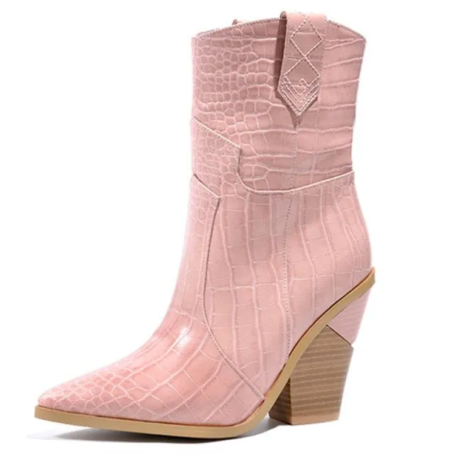 Veltique Zephyrique Zipper Boots