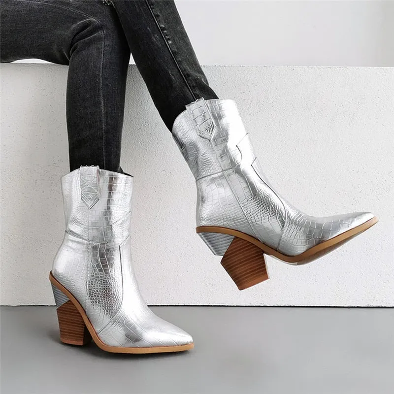 Veltique Zephyrique Zipper Boots