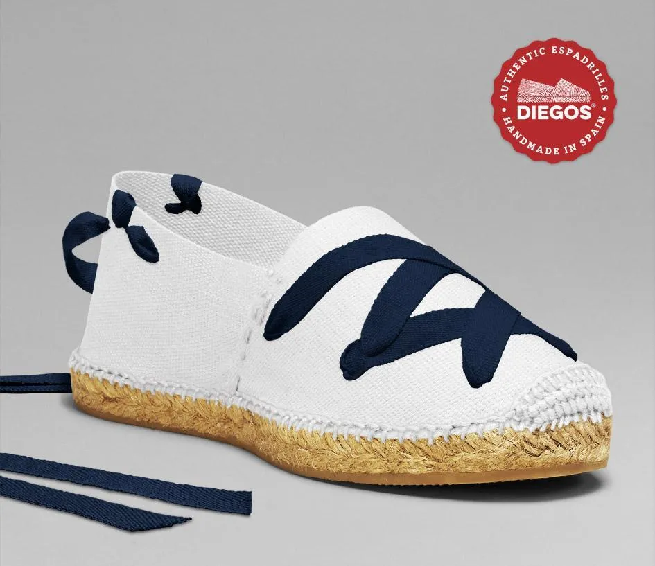 white classic espadrilles