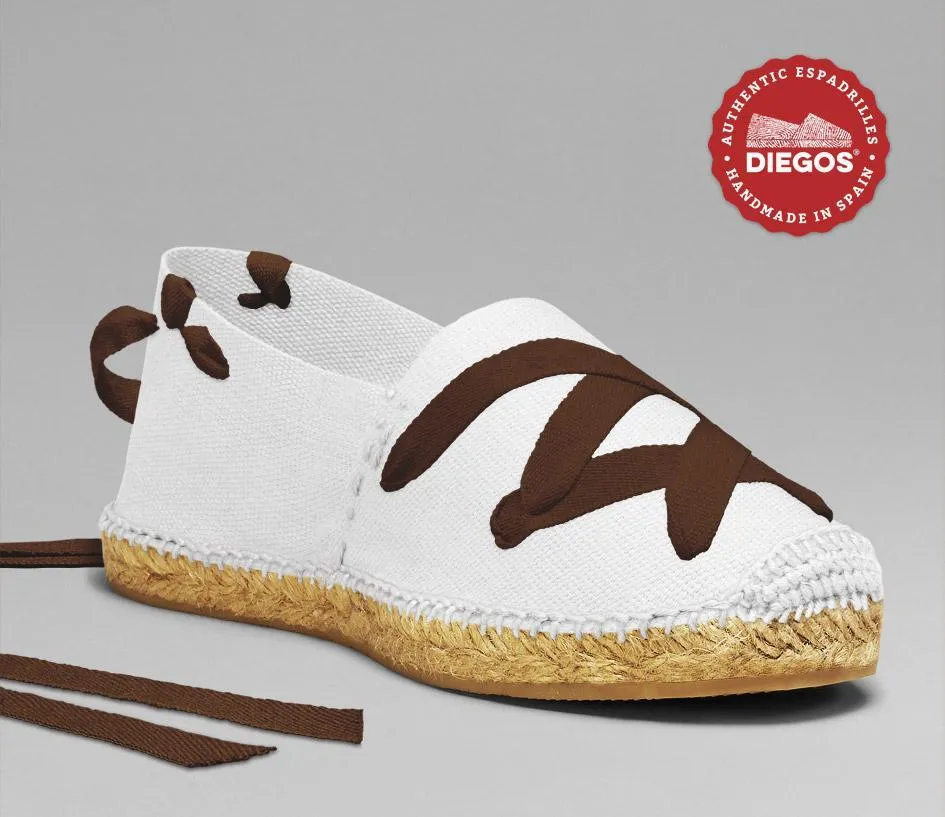 white classic espadrilles